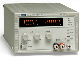 Aim-TTI TSX1820 Bench/System DC Power Supply, Single Output, Mixed-mode Regulation 18V/20A with Analog Controls, No Remote Interfaces