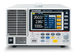 GW Instek ASR-2100R Programmable AC/DC Power Source, 1000VA      
