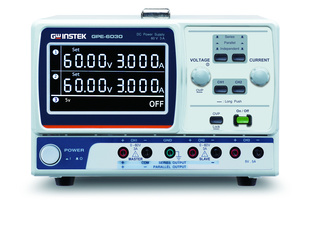 GW Instek GPE-6030 3-channel, 385W linear DC power supply