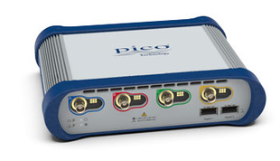 PicoScope 6403E, 4 channels, 300 MHz, 8-bit