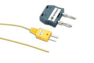 Keysight U1186A Thermocouple (K-type, 1m) and adapter